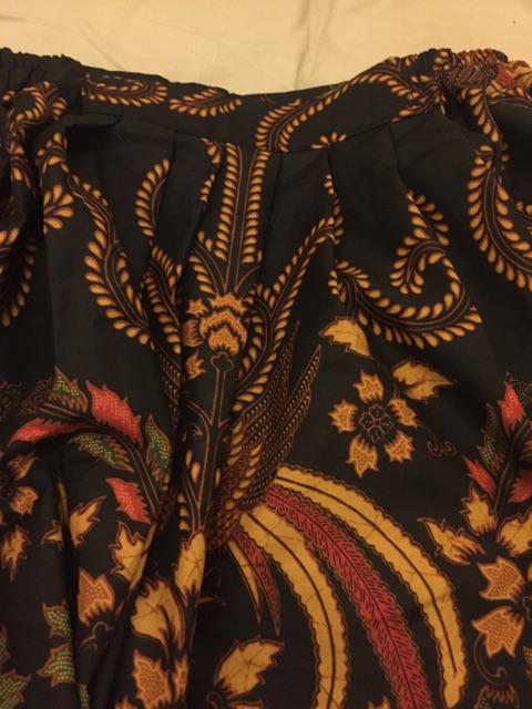 Rok Pendek Talita Batik Pinggang Karet Muat Size Kecil Sampai Jumbo Xxxl