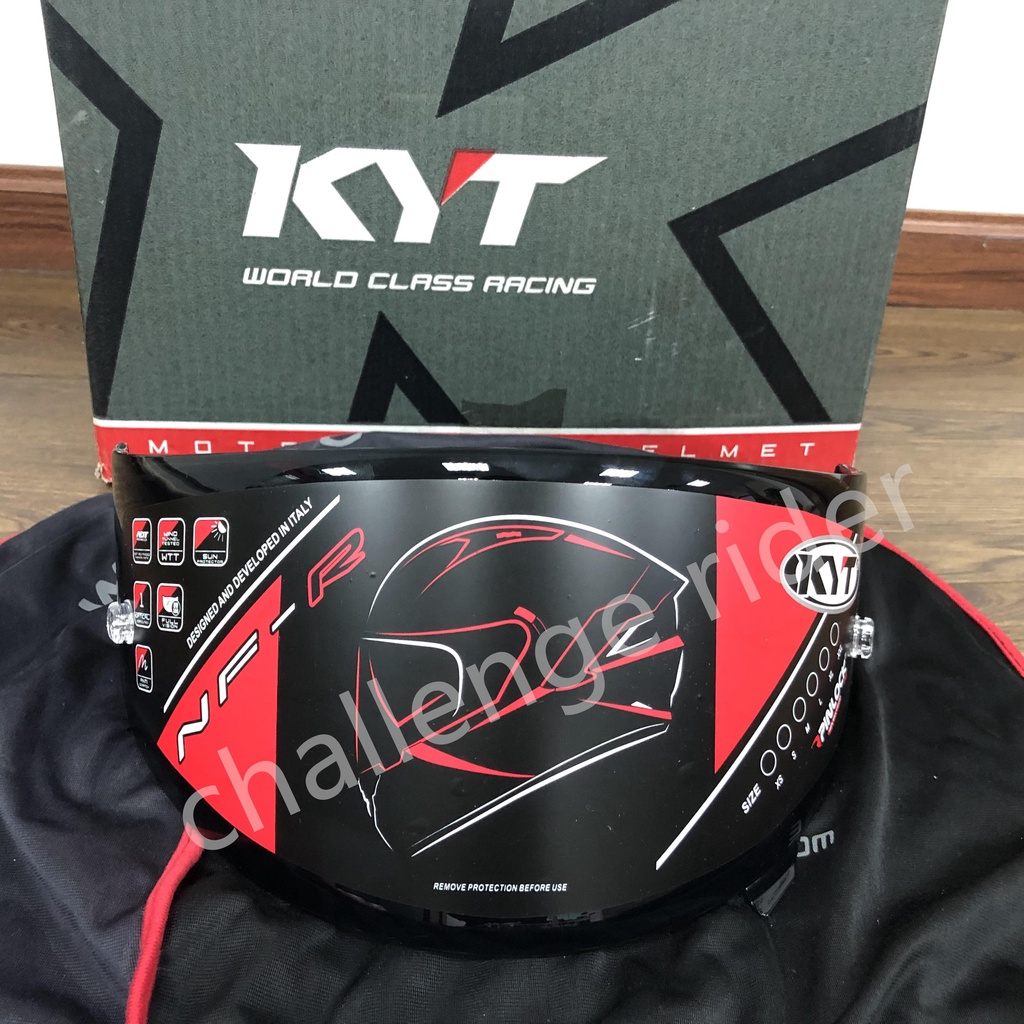 【COD】Visor Kyt Nfr Nx Race Nz Race KYT FLAT IRIDIUM BLUE RED