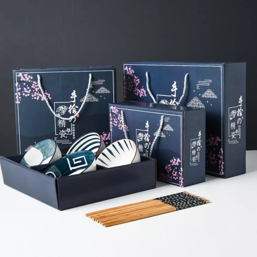 Mangkok Keramik Set Mangkuk Jepang Japanese Gift WWedding Souvenir