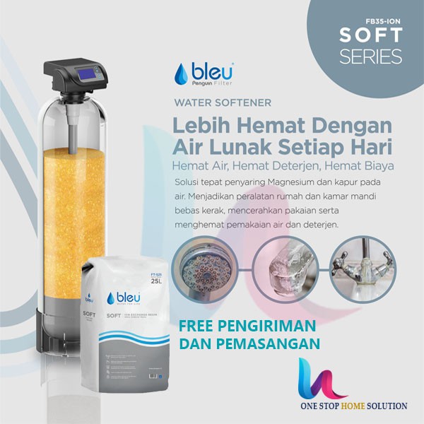 Filter Air Penguin Bleu Cation Resin FRP 1035 FV AS AUTO FREE INSTAL