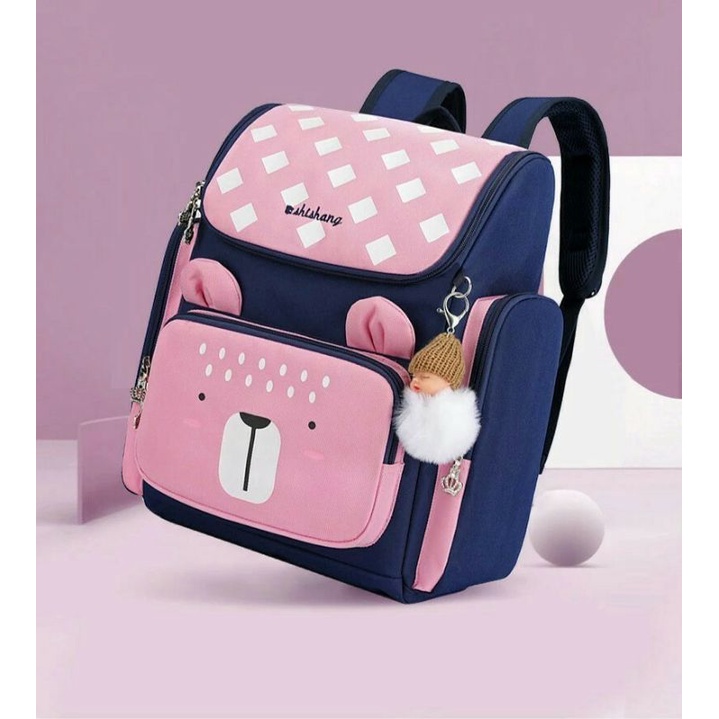 Tas ransel anak backpack punggung DOUGNAT / ransel lucu anak beruang