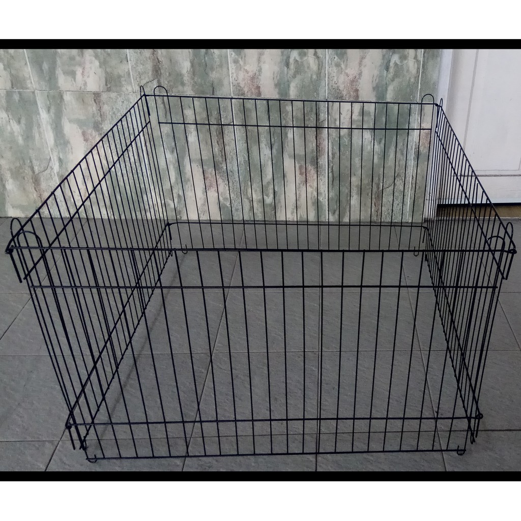GUNINCO KANDANG 90x60 pagar hewan besi anjing kucing kelinci SIZE XL-3