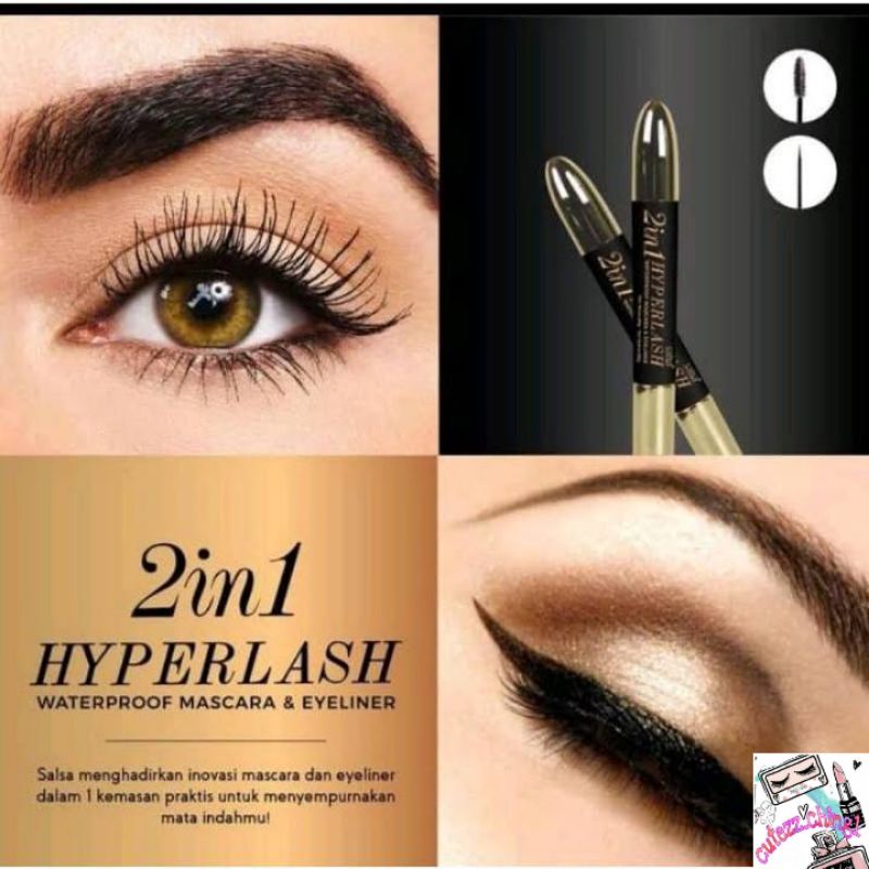 ☃Cutezz_Ching1☃Salsa 2In1 Hyperlash Mascara &amp; Eyeliner