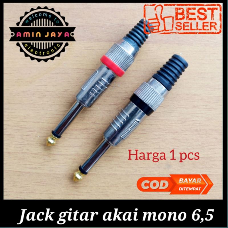 Jack akai mono 6,5 mm