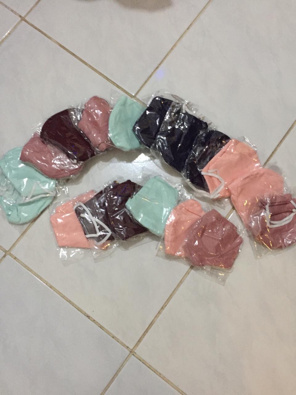 Masker Kain Katun & Scuba Premium!