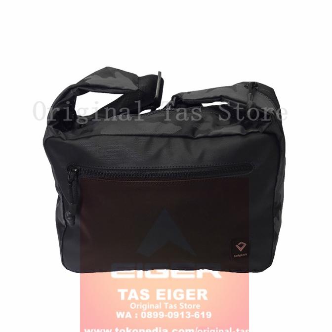 Tas Selempang Bodypack 3218 BHTN Division 2.0 Shoulder Bag - Black