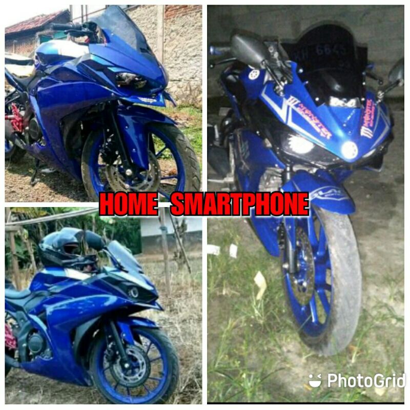 fairing plus kondom tangki Vixion r model R25