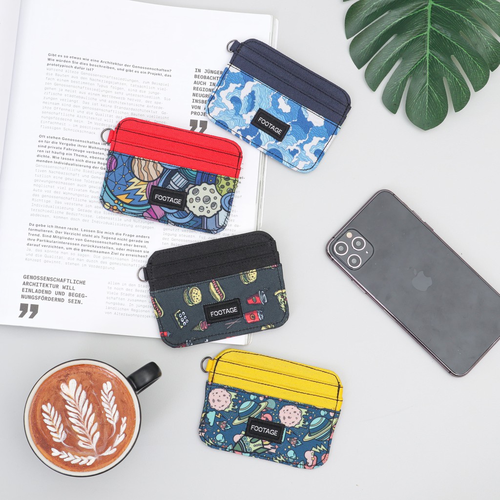 Card Holder Dompet Kartu dan Uang Pria Wanita Simple Card Wallet