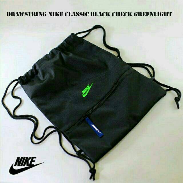 Serut nike Sackbag murah stringbag tas serut ransel tas karung gymsack anti air drawstring murah