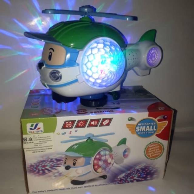 Mainan Helicopter Poli / Heli Poli music