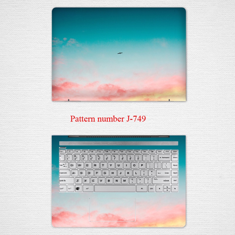 Stiker Skin Vinyl 2 Sisi Untuk Laptop 11 / 12 / 13 / 14 / 15 / 17 &quot;Lenovo Ideapad15s / 300s / 320C / 310S / 15.17&quot; / 15.6 / 7000s / 15.10