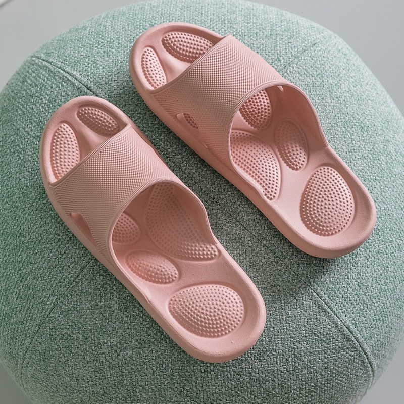 GS8 MI-Xiaomi Mijia Sandal / Sendal Rumah Empuk Kamar Mandi Wudhu Karet Busa EVA Anti Slip on Selop Soft Pria Wanita Cowo Cewe Unisex Import Murah Shock Absorber Sandal Slop Eva Anti Slip Refleksi Massage