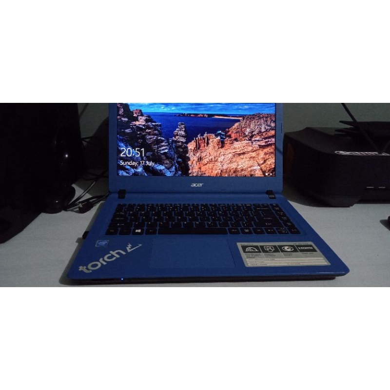 Laptop Acer Aspire es 14 upgrade ram 6 gb second dan murah