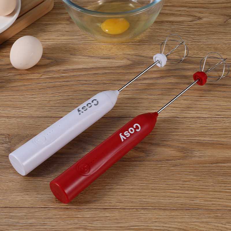 TD-DPR Cosy Egg Beater Mixer Telur Whisk Foamer Stirrer Milk Frother - C304