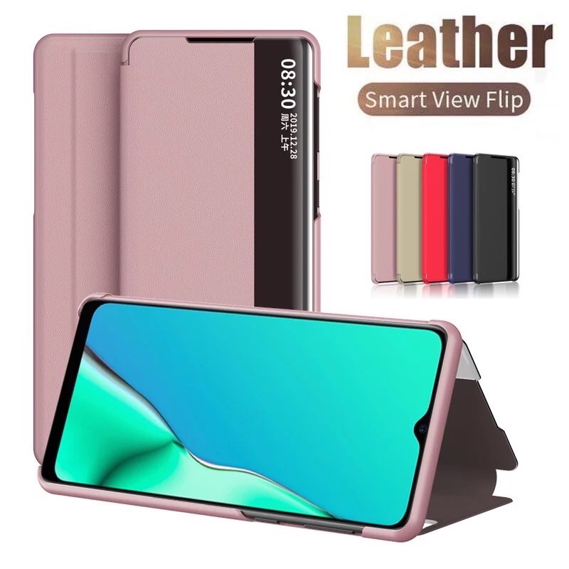 FLIP COVER DIGITAL SMART VIEW VIVO Y30 Y30i Y50 Y51 Y51A 2020 Y53S Y91 Y91C Y93 Y95 STANDING COVER