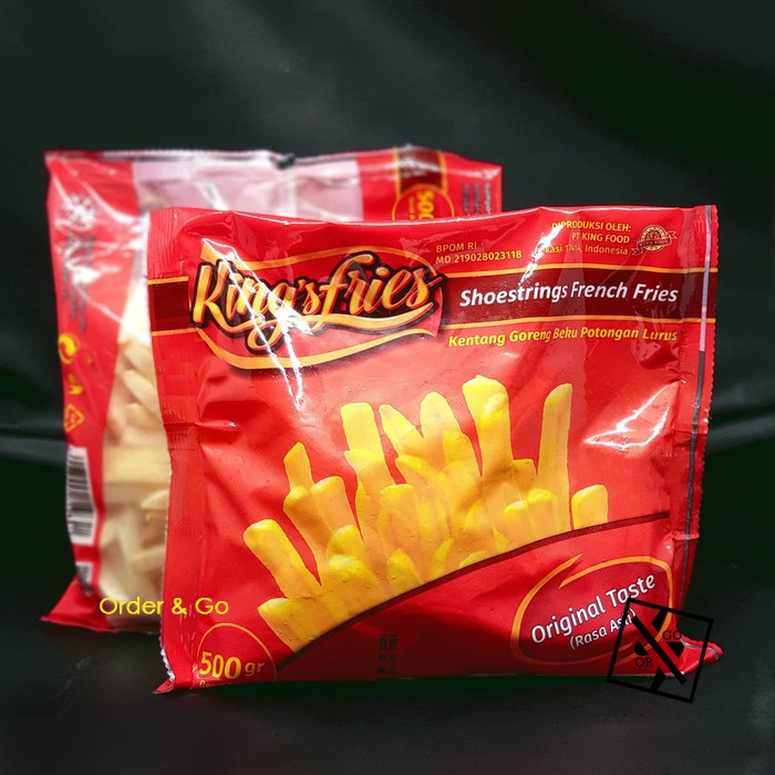 

Kentang Goreng Shoestring King Food kemasan 500 gr