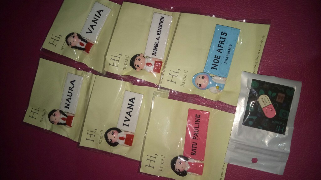 Name Tag Nametag Papan Nama Profesi Anak Tk Sd Smp Sma Shopee Indonesia