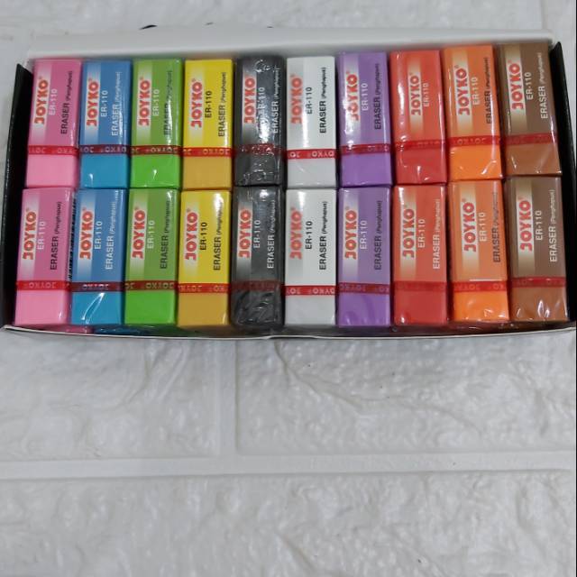 

Penghapus joyko corak warna