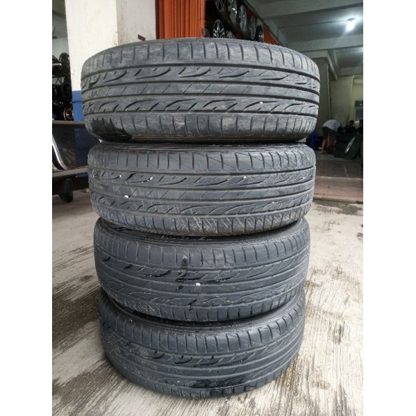 velg mobil second replika brio rs ring 15 plus ban kondisi 90%
