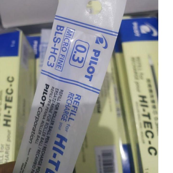 

(TERLARIS!) refill isi ulang hi tec pilot 0.3 lusinan per pak