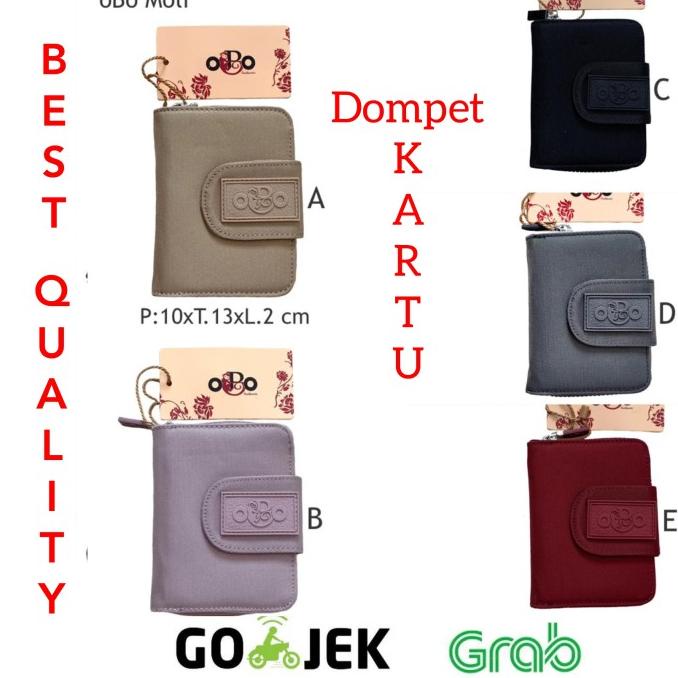 

Office & Stationery | Document Organizer | Dompet Kartu Obo Moli Folded Wallet Import Waterproof | Best Seller