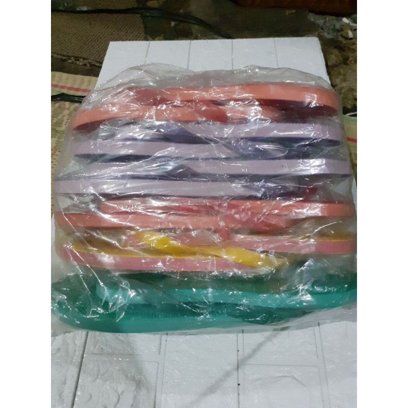 Sandal Jepit Adiles Warna 1pak isi 6 Pasang