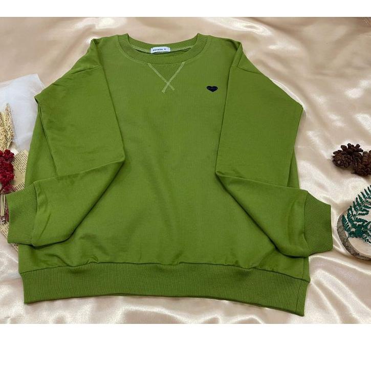 (TERPERCAYA) T-Shirt (SWEATER POLOS)  - Sweater nevada POLOS Wanita // Sweater Cewek Love // Kaos At