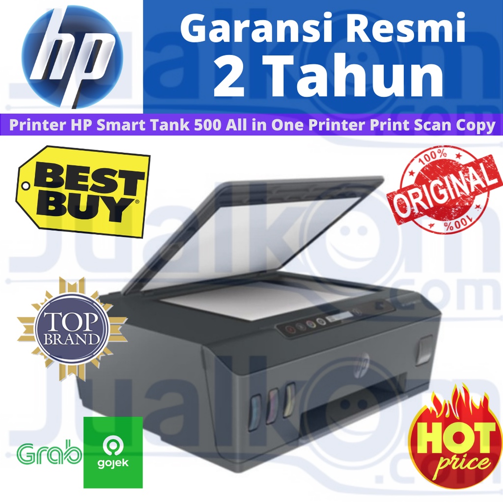 HP Smart Tank 500 All in One Printer Print Scan Copy