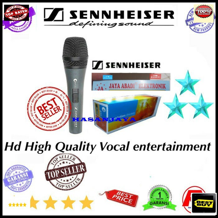 MIK Sennheiser Microfon legendary Mic cable GOLD song musik kabel Mikrophon senheizer senheiser