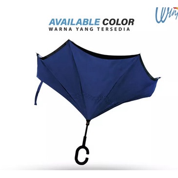 BELLA - PAYUNG TERBALIK UMBRELLA KAZBRELLA 2ND GEN REVERSE MODERN