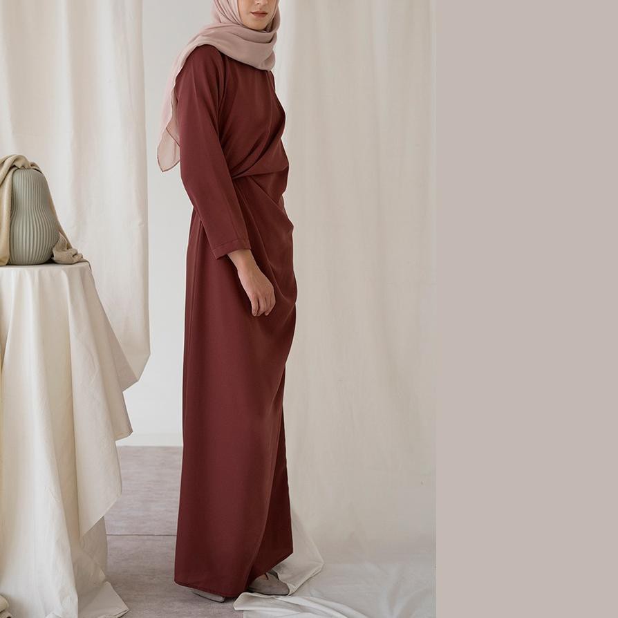 

HBN Aska Label - Burgundy Sasmaya LARIS ««