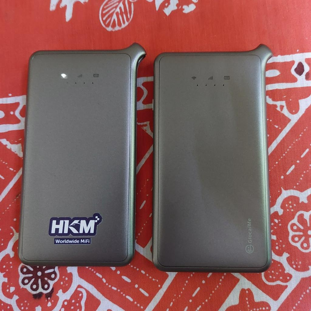 Mifi Modem Wifi 4G LTE GlocalMe HKM G008 Bekas