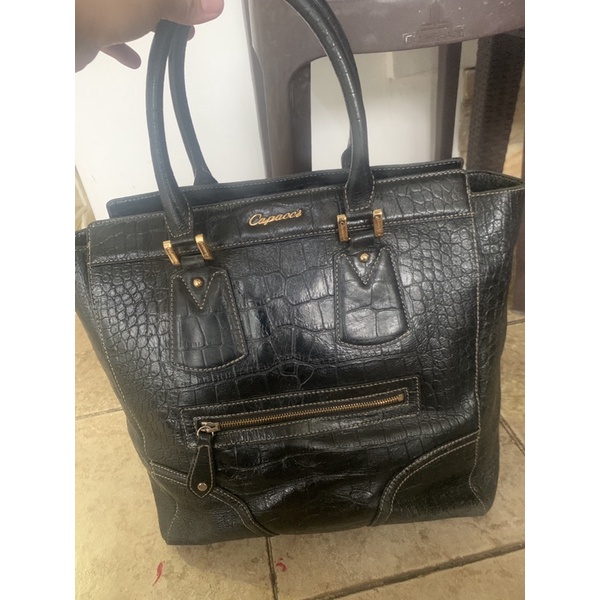 tote bag capacci kulit asli