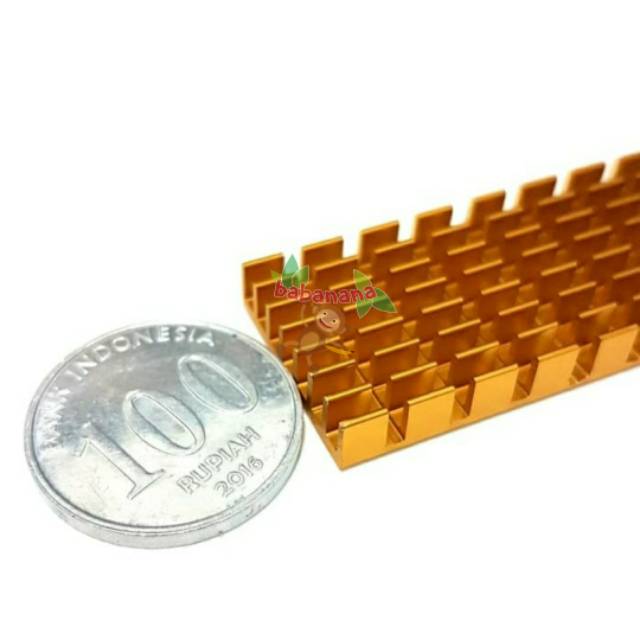 Heatsink Cooler Heat Thermal Gold Wafer Tebal