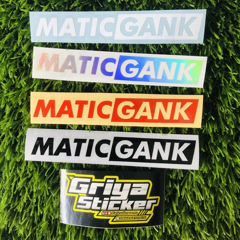 stiker matic gank sticker viral