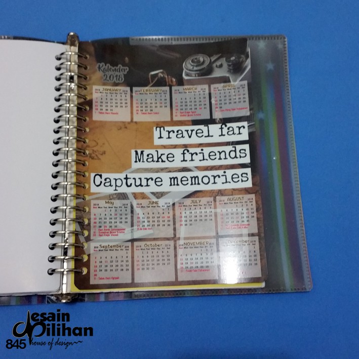 

Kalender 2025 Travel Photography Binder Organizer 2 Ring, 6 Ring, 20 Ring, 26 Ring (Bisa request tahun) Glossy Murah