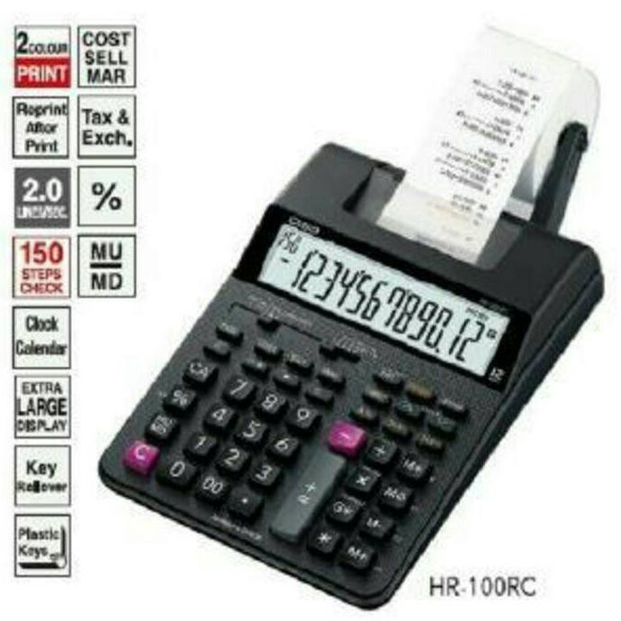 

KALKULATOR PRINT STRUK CASIO HR 100-RC - CUCI GUDANG LHOOO