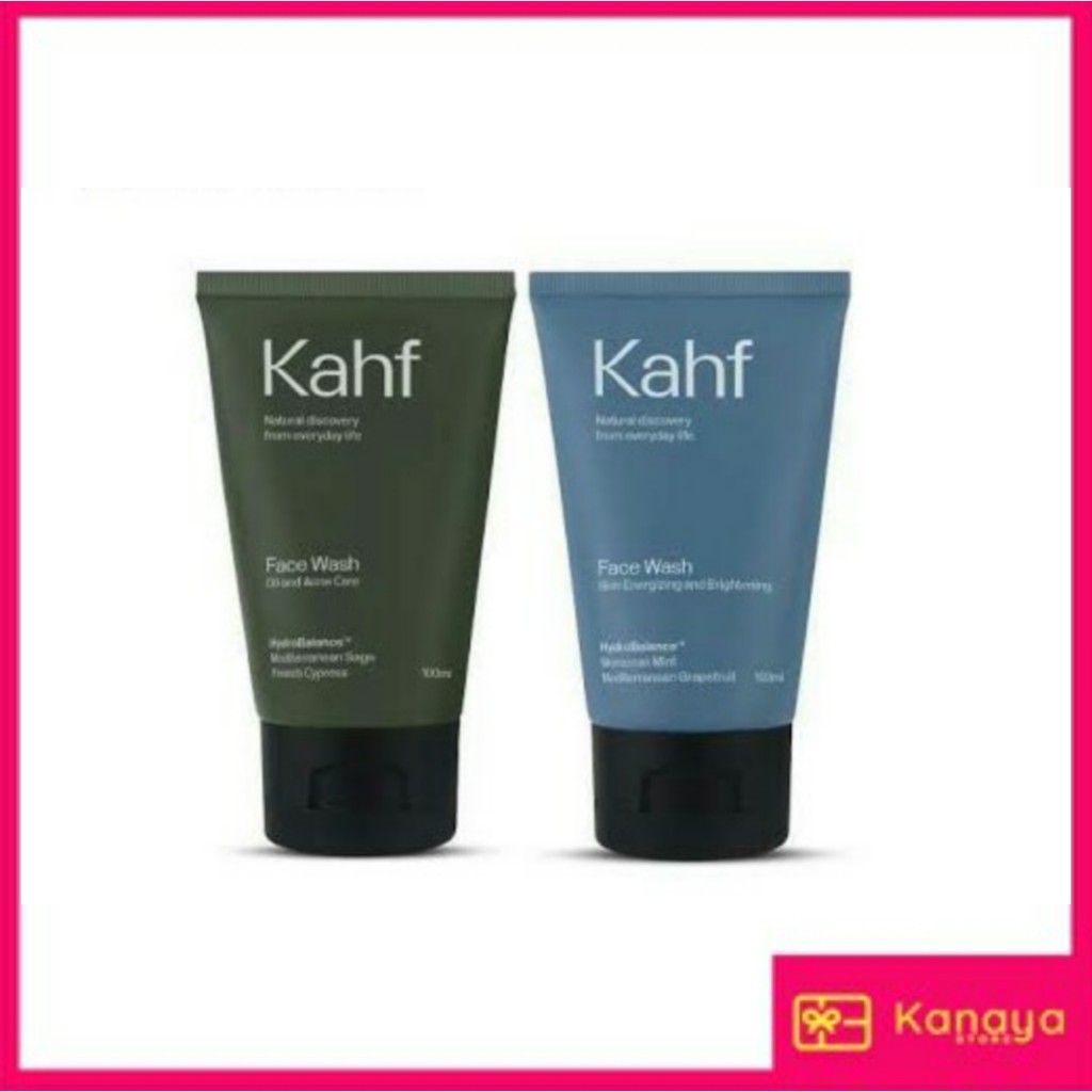 (BISA COD) Kahf Face Wash 100ml