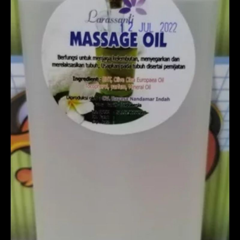 MASSAGE OIL Resmi (BPOM)