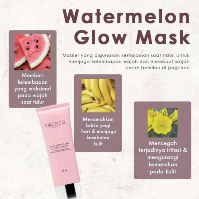 

LACOCOWATERMELONGLOWMASK