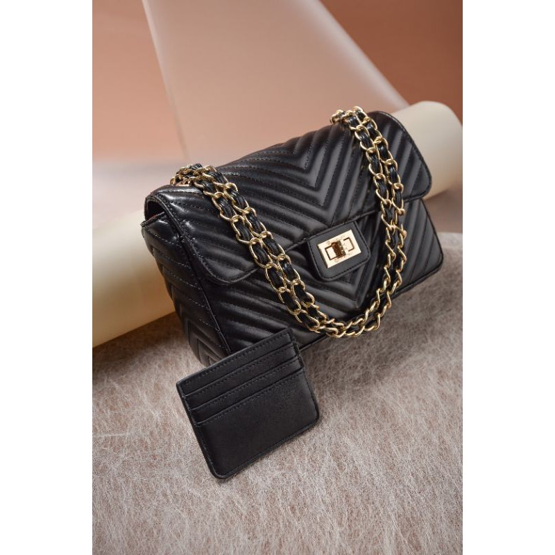 BOSTON CHEVRON BAG BY LOCAL.ID