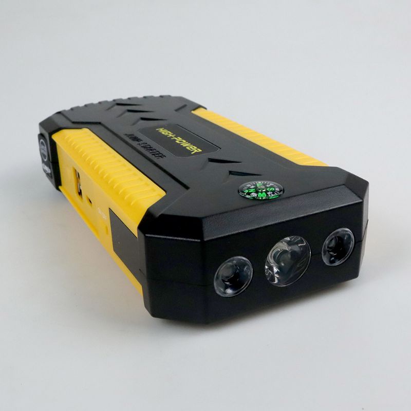 Power Bank 88000mAh USB + Car Jump Starter 600A + Flashlight