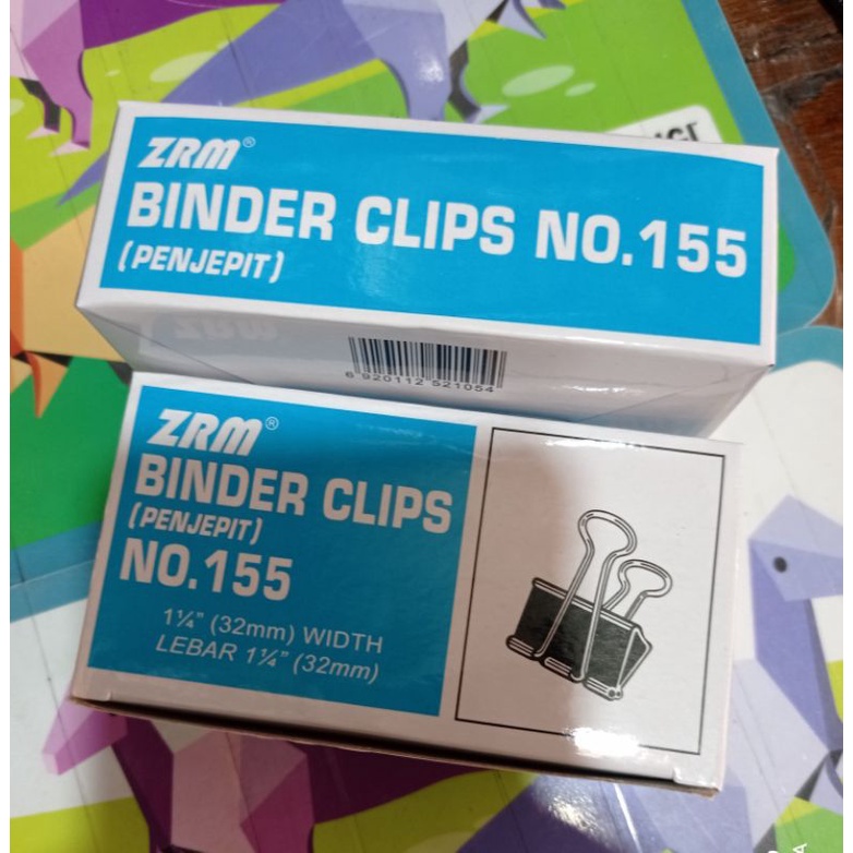 

Penjepit Kertas/Binder clip No 155 ZRM