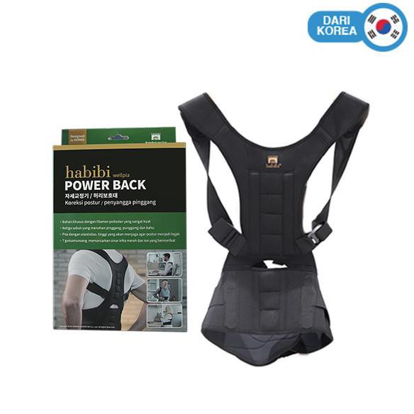 HK005 HABIBI POWER BACK (PENYANGGA PUNGGUNG) - M