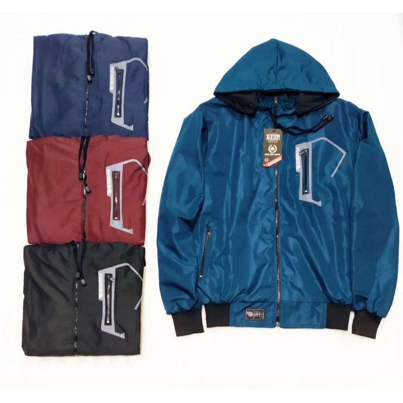 jaket parasut model bomber