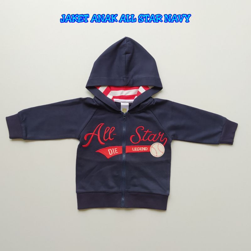 JAKET ANAK ALL STAR NAVY