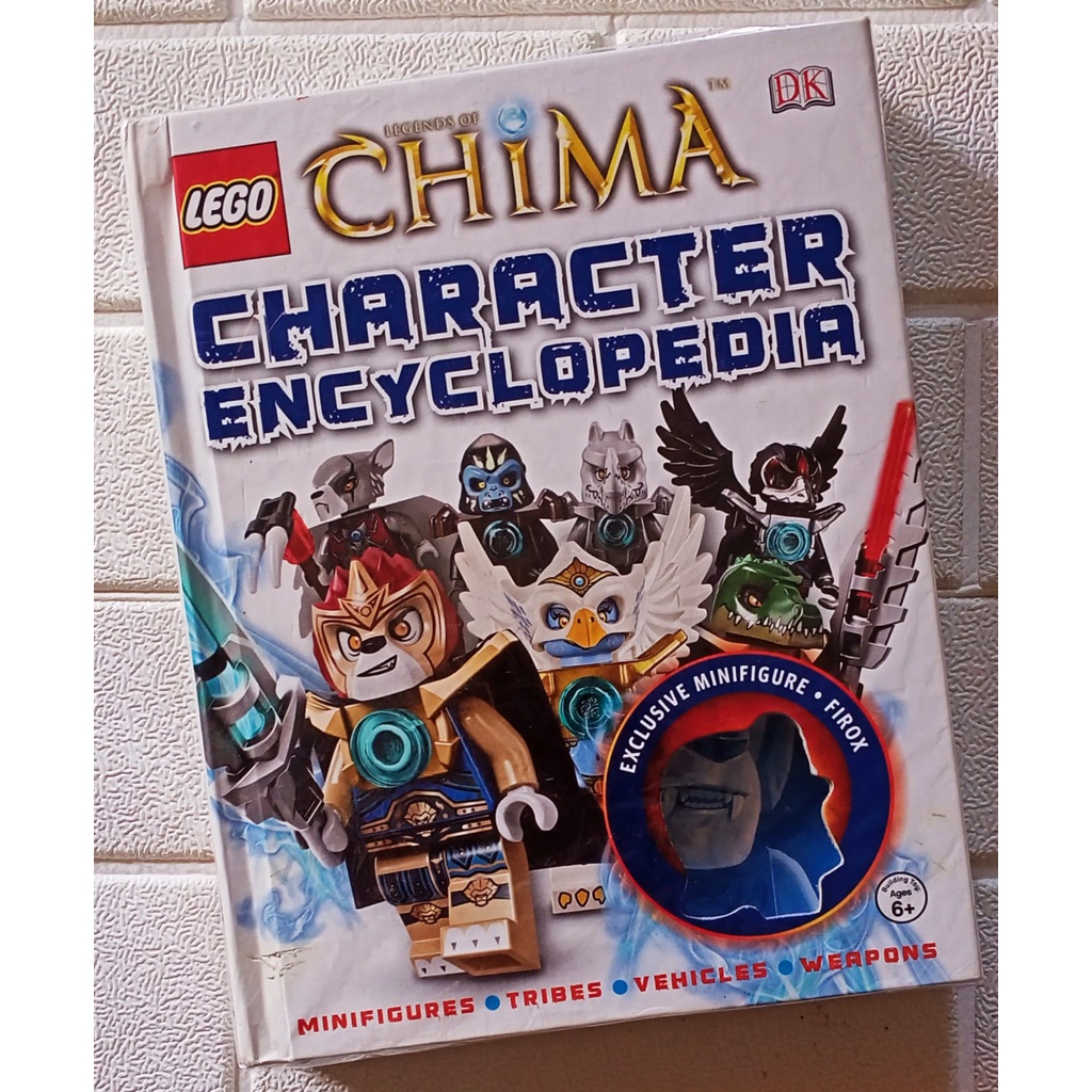 Lego Chima Character Encyclopedia HC, No minifigure (Ori, Bekas, Preloved)