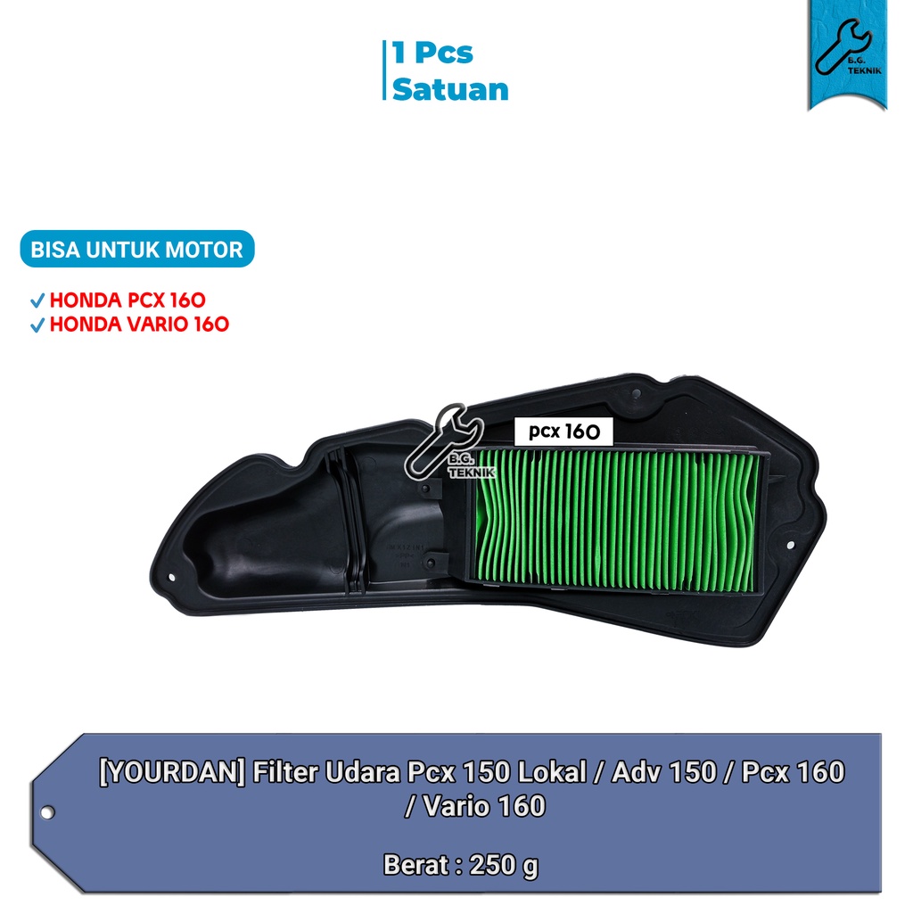 Filter Udara Honda PCX 150 LOKAL / ADV 150 / PCX 160 / VARIO 160 [YOURDAN]