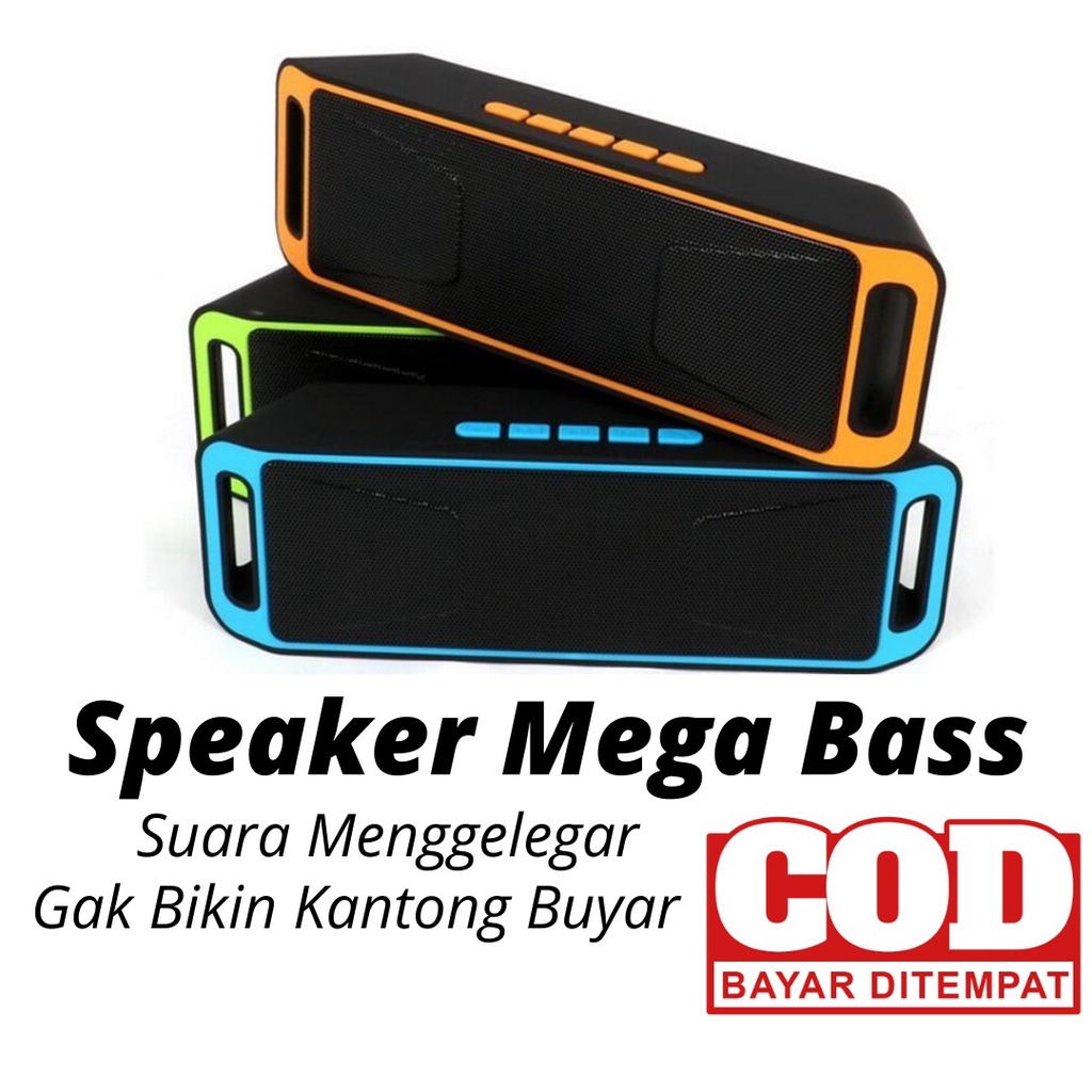 Speaker Bluetooth Stereo Megabass