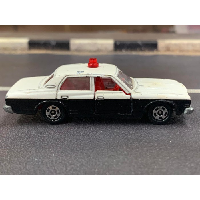 Vintage Tomica 4 Toyota Crown Patrol Car Made in Japan No Box #2